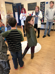 Math Club Visits 2nd Graders