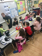 Math Club Visits 2nd grade