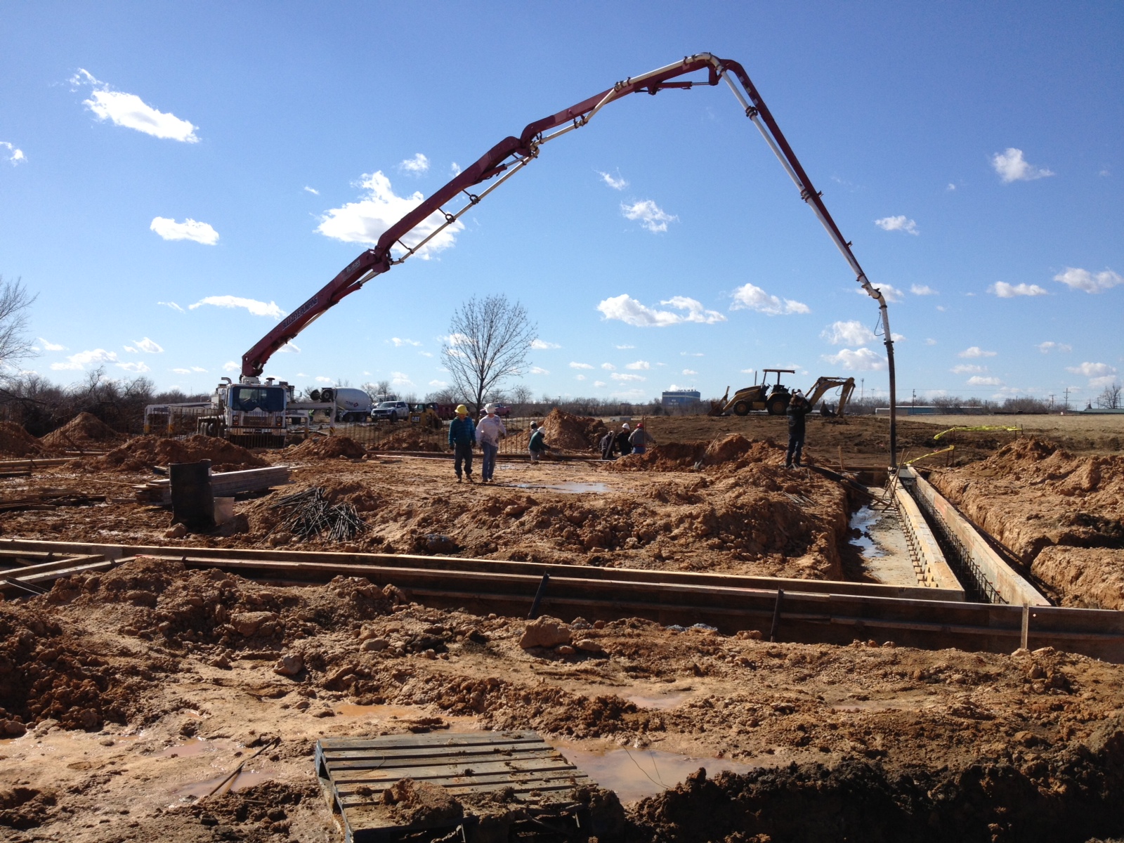 Concrete at the New Elem Kitchen-Cafe