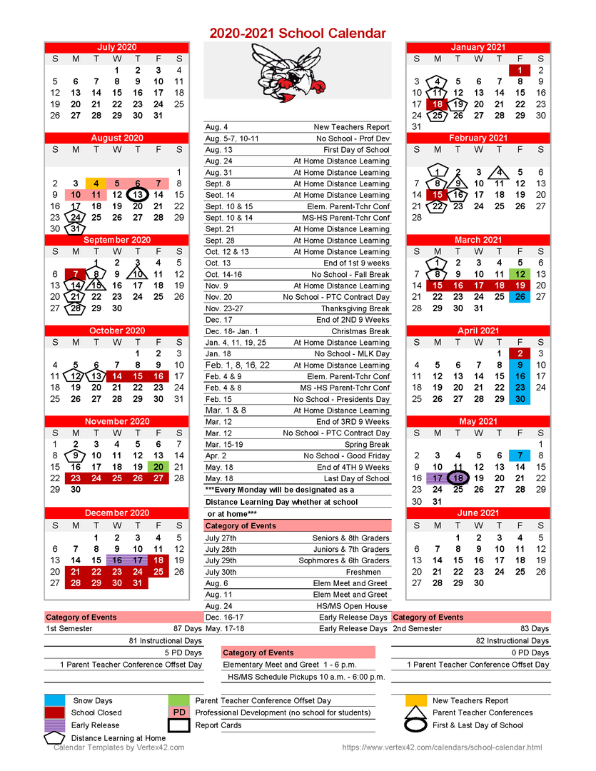 Hilldale Public Schools Amended Calendar For Remainder Of School Year fenton schools calendar 2021 2022