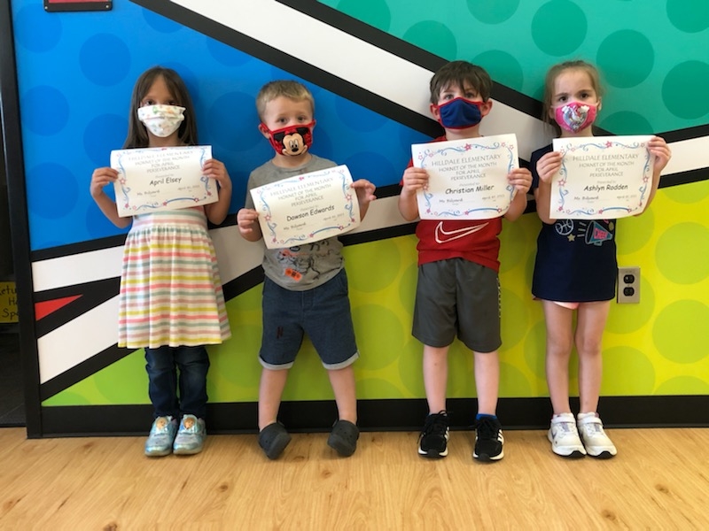 Hilldale Public Schools Elementary April of the Month
